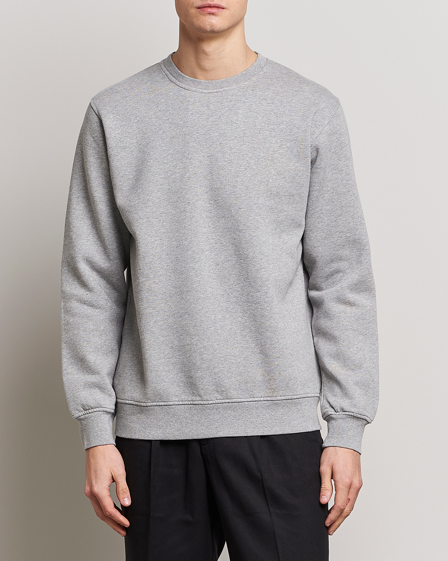 Herre | | Colorful Standard | Classic Organic Crew Neck Sweat Heather Grey