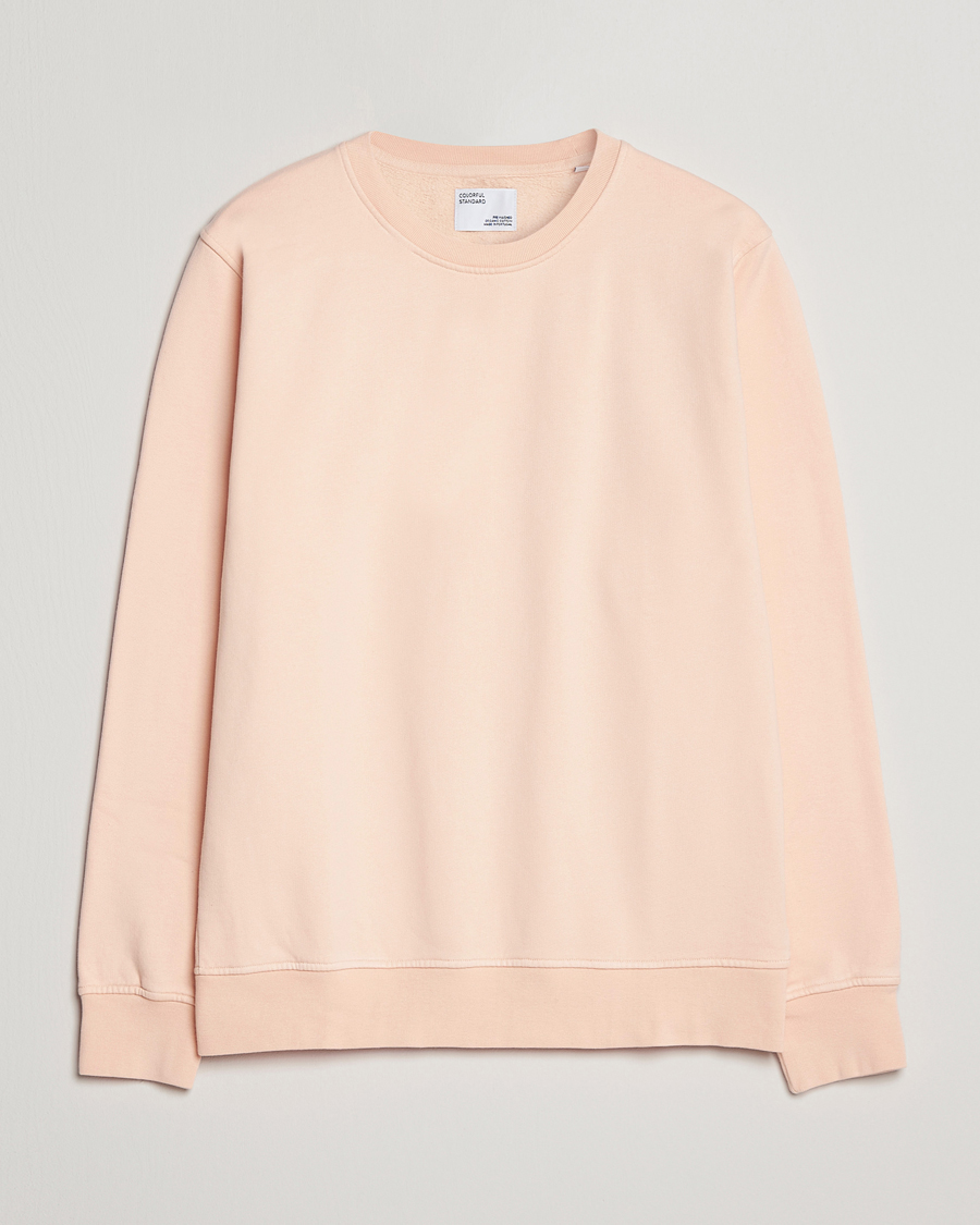 Herre | Gensere | Colorful Standard | Classic Organic Crew Neck Sweat Paradise Peach