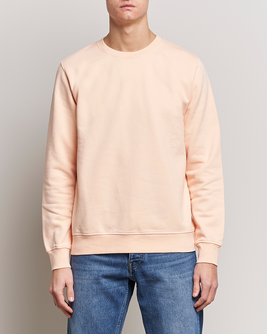 Herre | Gaver | Colorful Standard | Classic Organic Crew Neck Sweat Paradise Peach