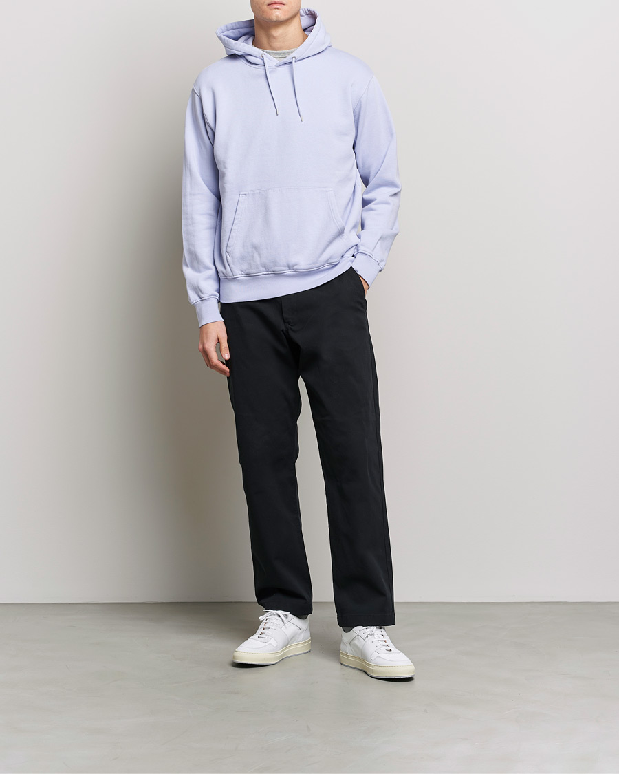 Herre | Gensere | Colorful Standard | Classic Organic Hood Soft Lavender