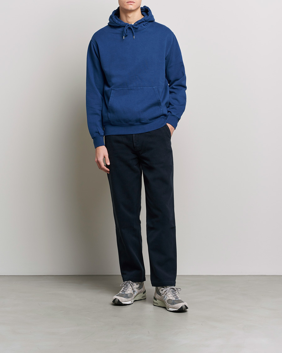 Herre | Gensere | Colorful Standard | Classic Organic Hood Royal Blue