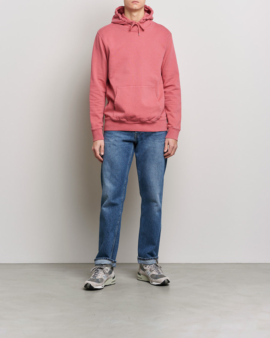 Herre | Gensere | Colorful Standard | Classic Organic Hood Raspberry Pink