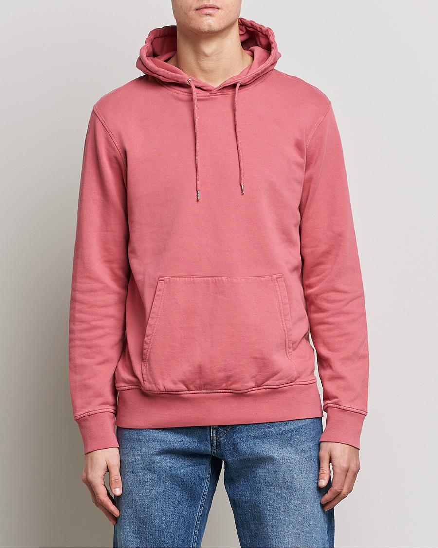 Herre | Gensere | Colorful Standard | Classic Organic Hood Raspberry Pink