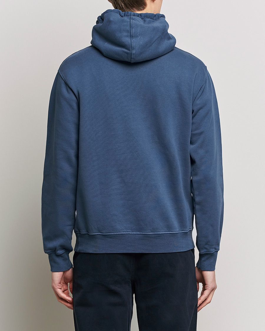 Herre | Gensere | Colorful Standard | Classic Organic Hood Petrol Blue