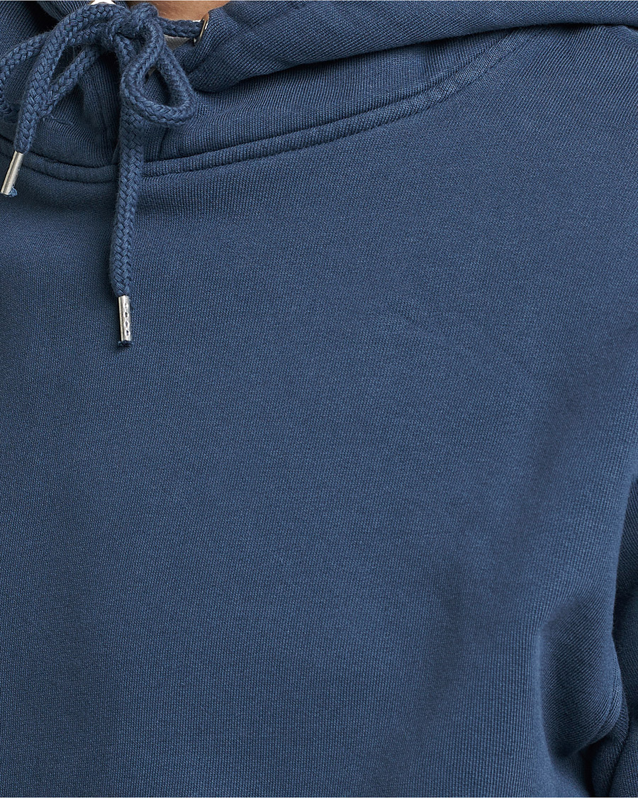 Herre | Gensere | Colorful Standard | Classic Organic Hood Petrol Blue