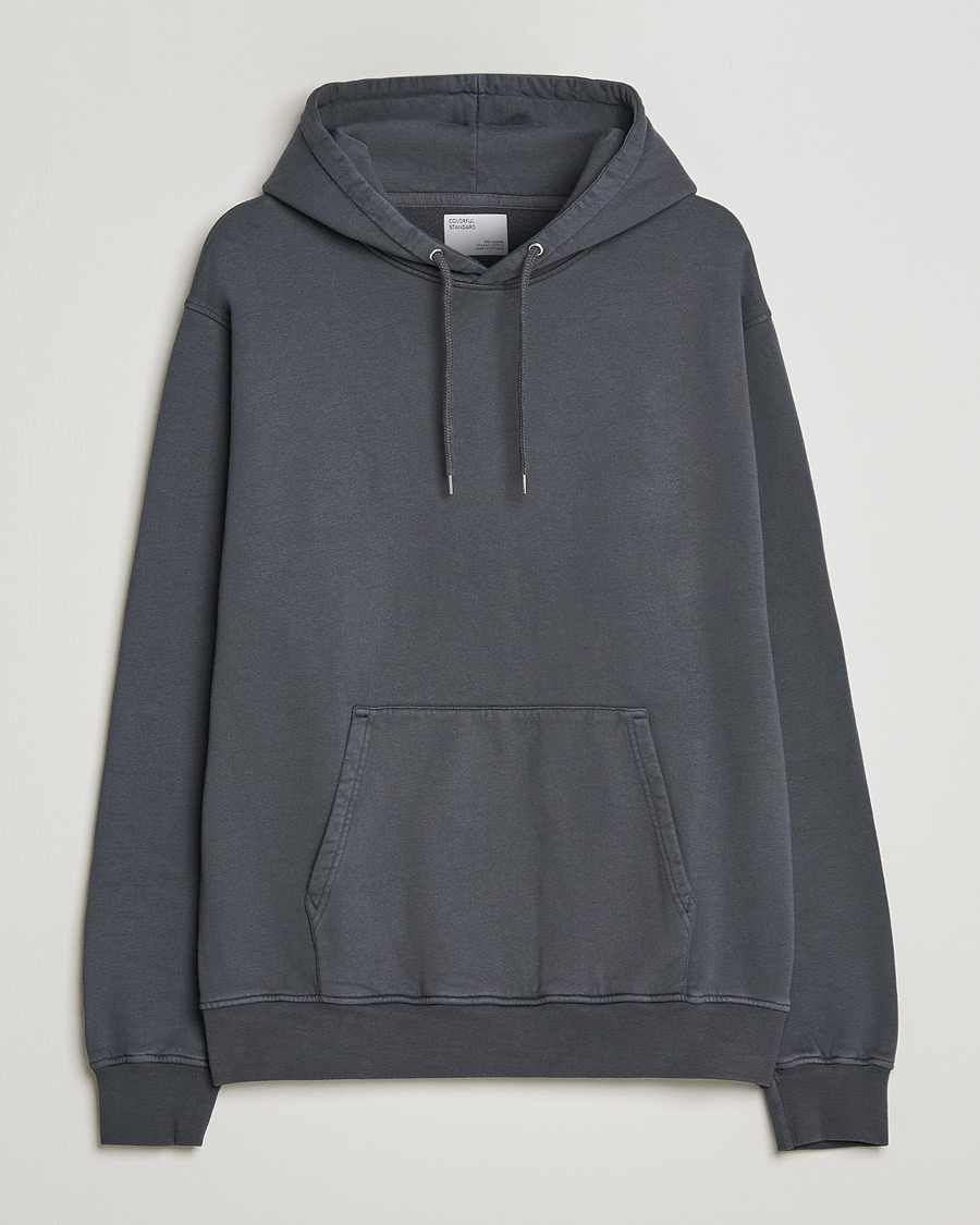 Herre | Gensere | Colorful Standard | Classic Organic Hood Lava Grey