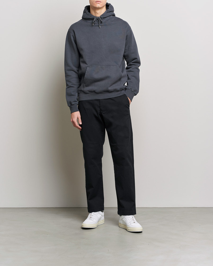 Herre | Gensere | Colorful Standard | Classic Organic Hood Lava Grey