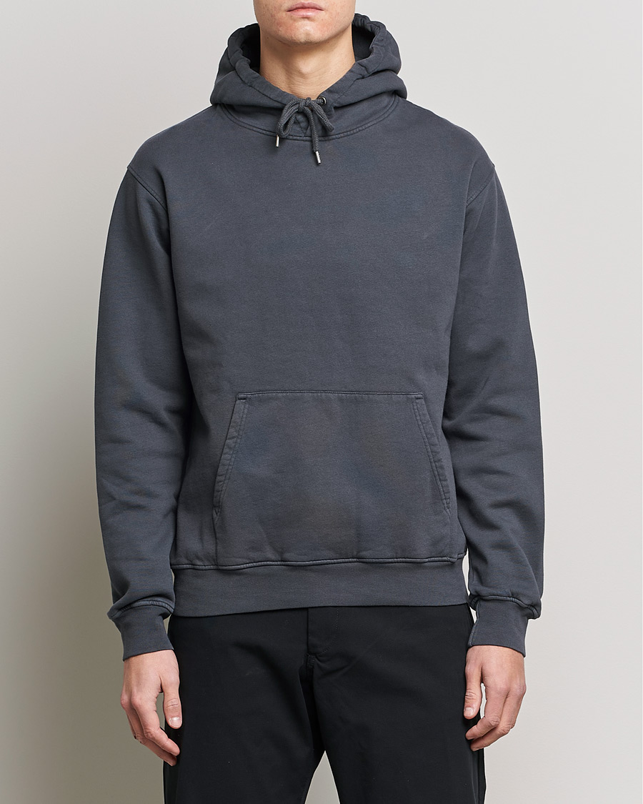 Herre | Gensere | Colorful Standard | Classic Organic Hood Lava Grey