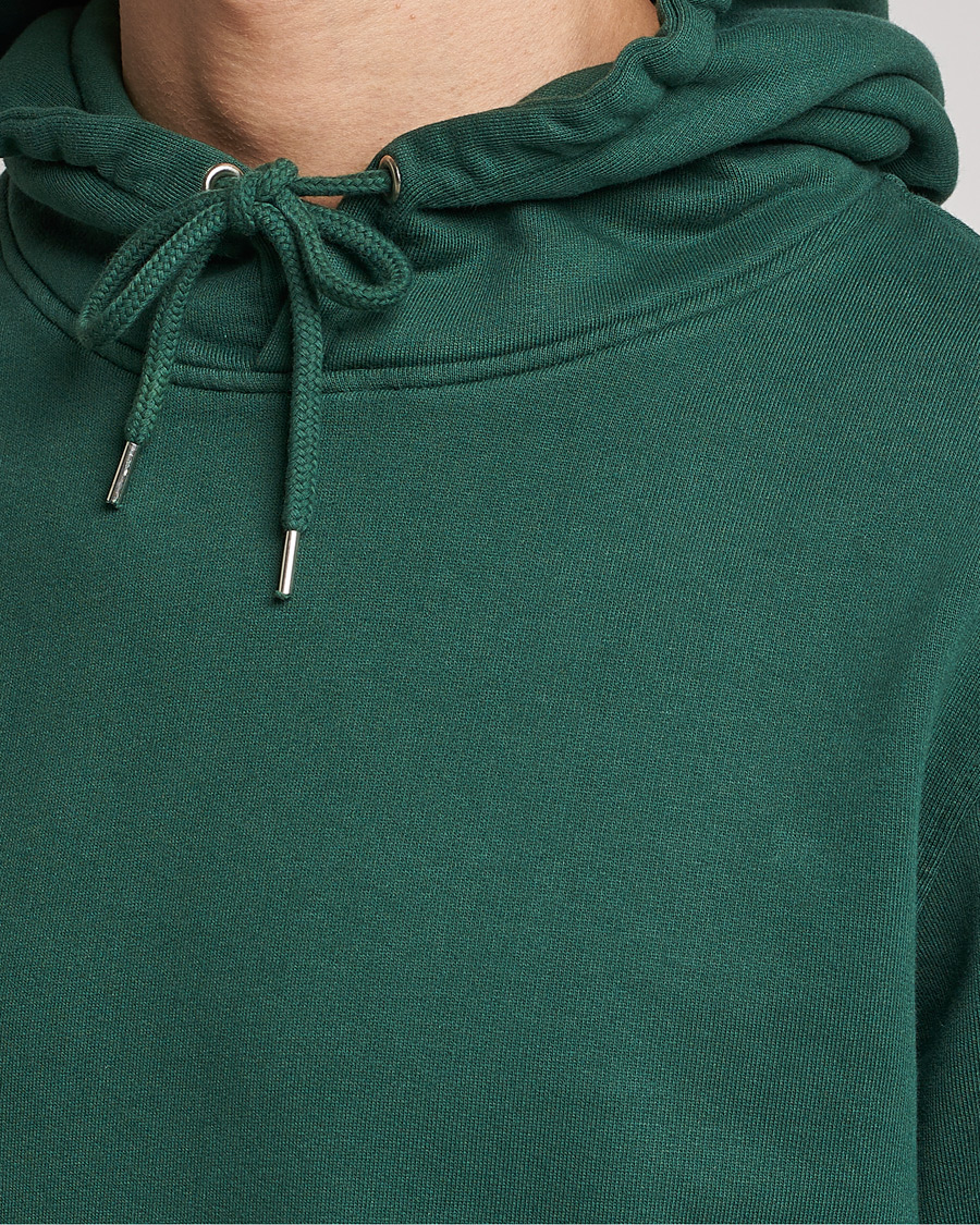 Herre | Gensere | Colorful Standard | Classic Organic Hood Emerald Green