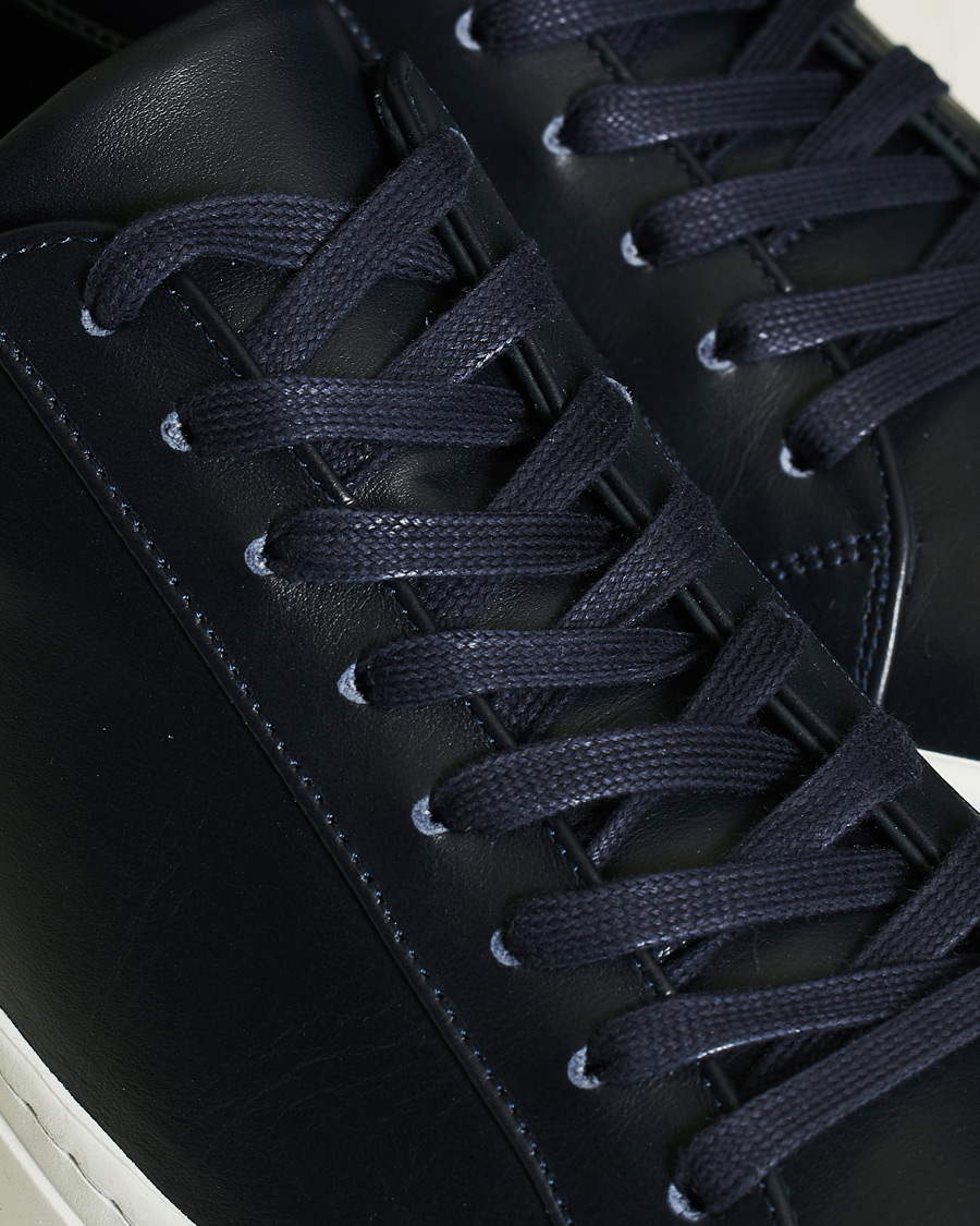 Herre | Filippa K Morgan Low Mix Sneakers Navy | Filippa K | Morgan Low Mix Sneakers Navy