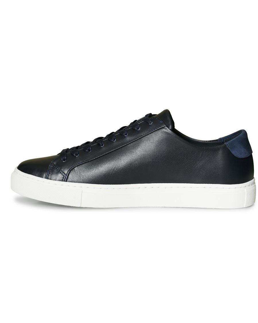Herre | Filippa K Morgan Low Mix Sneakers Navy | Filippa K | Morgan Low Mix Sneakers Navy