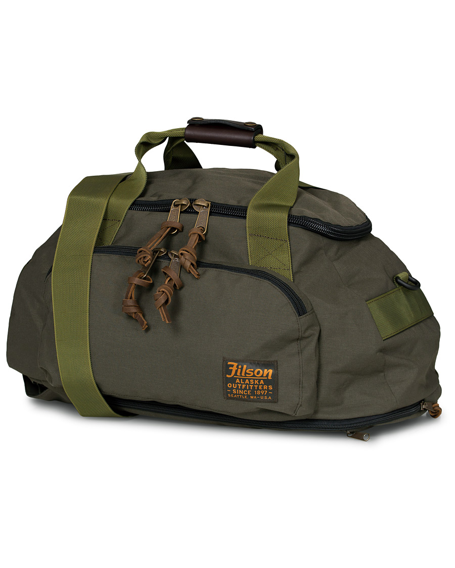 Herre | Filson Dryden Balistic Nylon Dufflepack Otter Green | Filson | Dryden Balistic Nylon Dufflepack Otter Green
