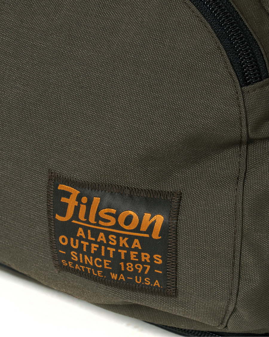 Herre | Filson Dryden Balistic Nylon Dufflepack Otter Green | Filson | Dryden Balistic Nylon Dufflepack Otter Green