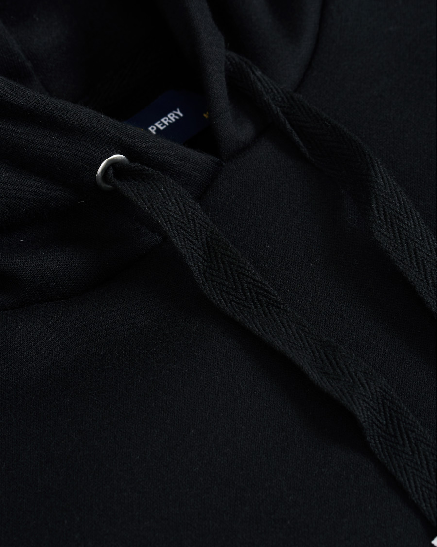 Herre | Gensere | Fred Perry | Graphic Hooded Sweatshirt Black