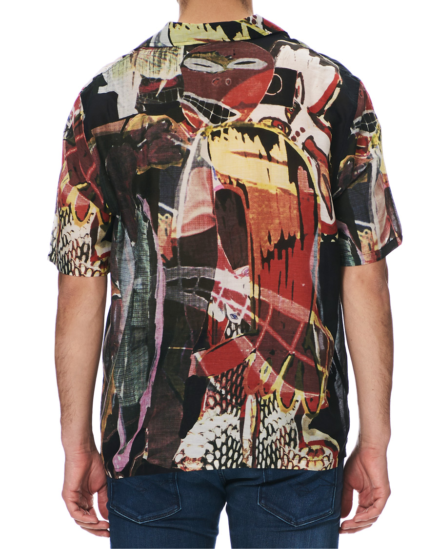 Herre | Skjorter | Our Legacy | Box Shortsleeve Shirt Peace Crowd