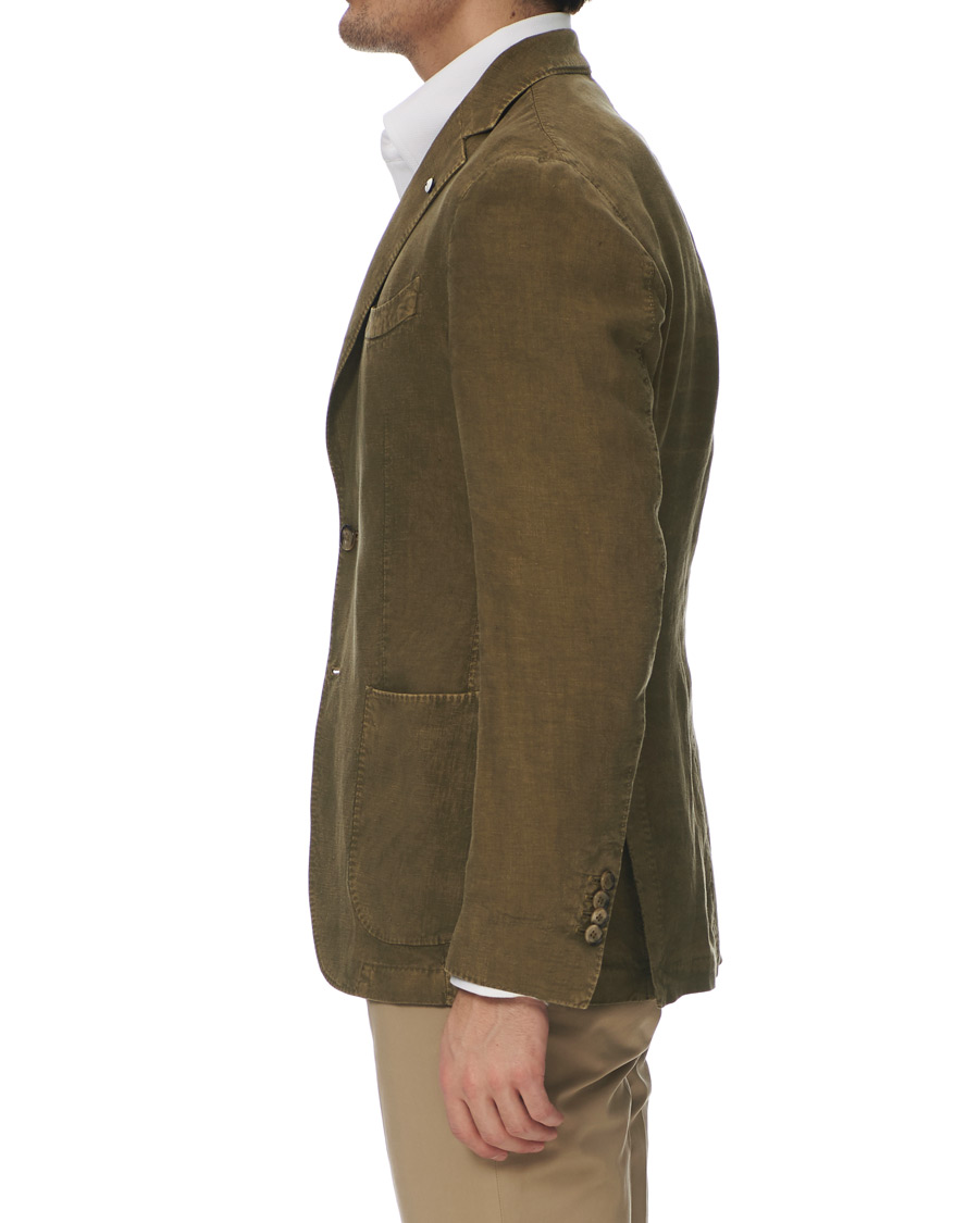 Herre | Dressjakker | L.B.M. 1911 | Jack Regular Fit Linen Blazer Light Green