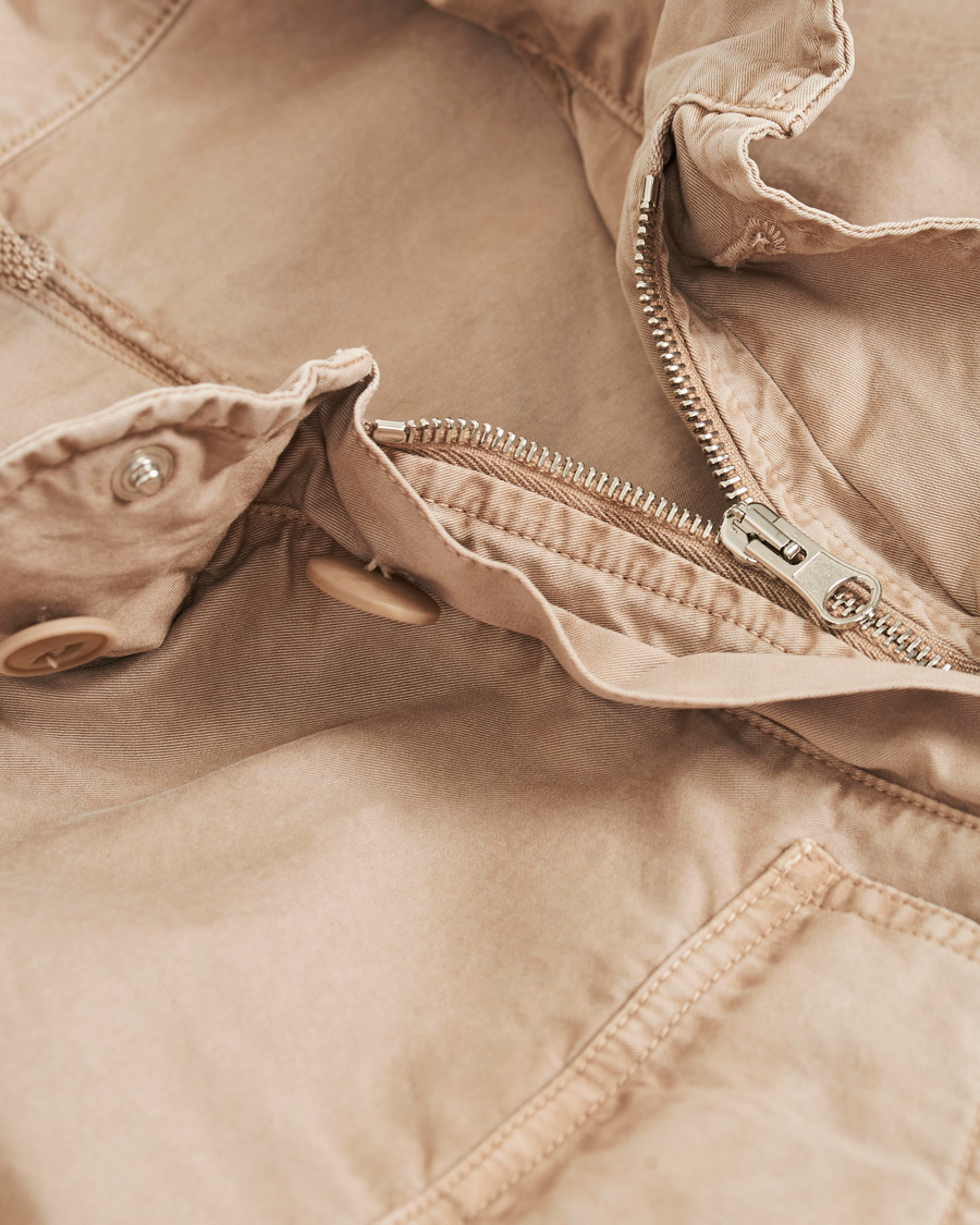 Herre | Jakker | L.B.M. 1911 | Cotton Gabardine Field Jacket Beige