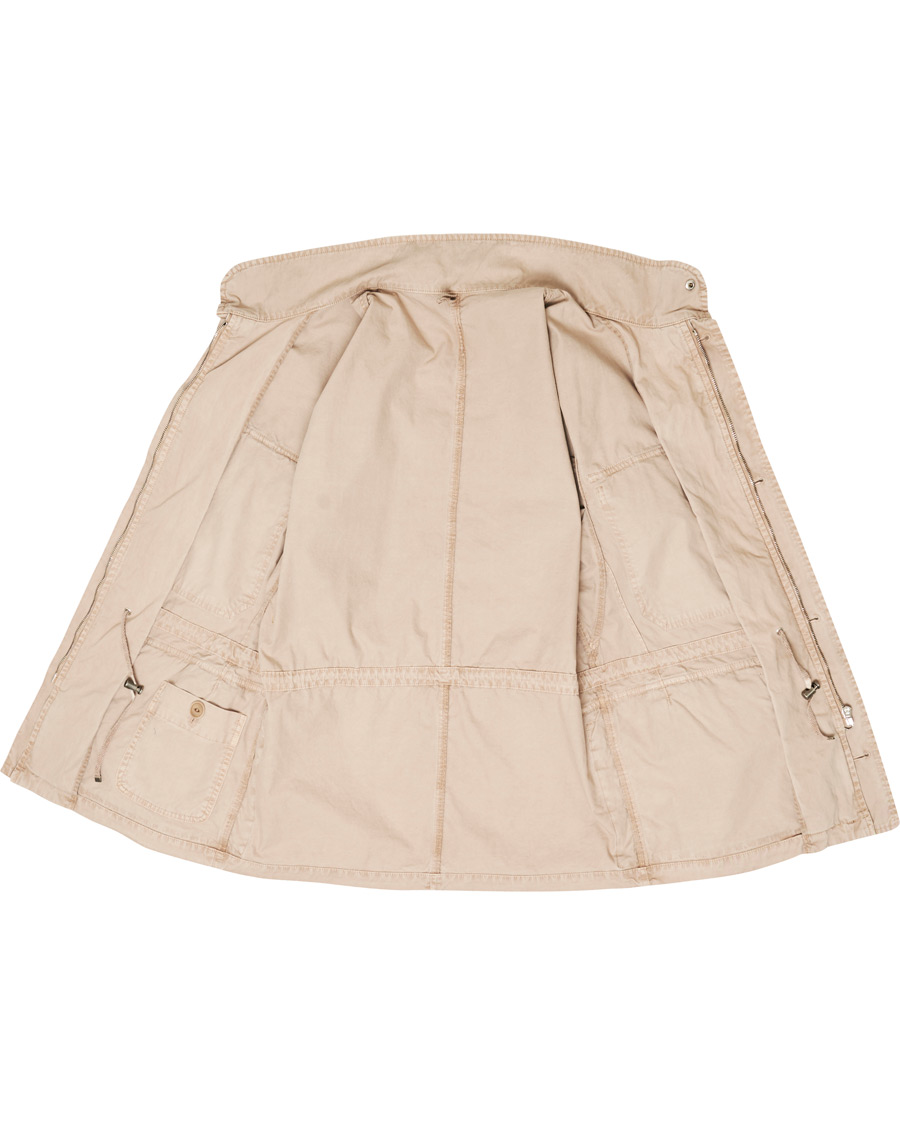 Herre | Jakker | L.B.M. 1911 | Cotton Gabardine Field Jacket Beige
