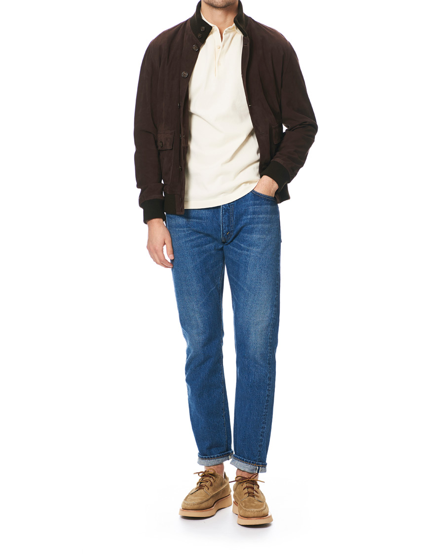 Herre | Yuketen All Handsewn Maine Guide Ox Khaki Suede | Yuketen | All Handsewn Maine Guide Ox Khaki Suede