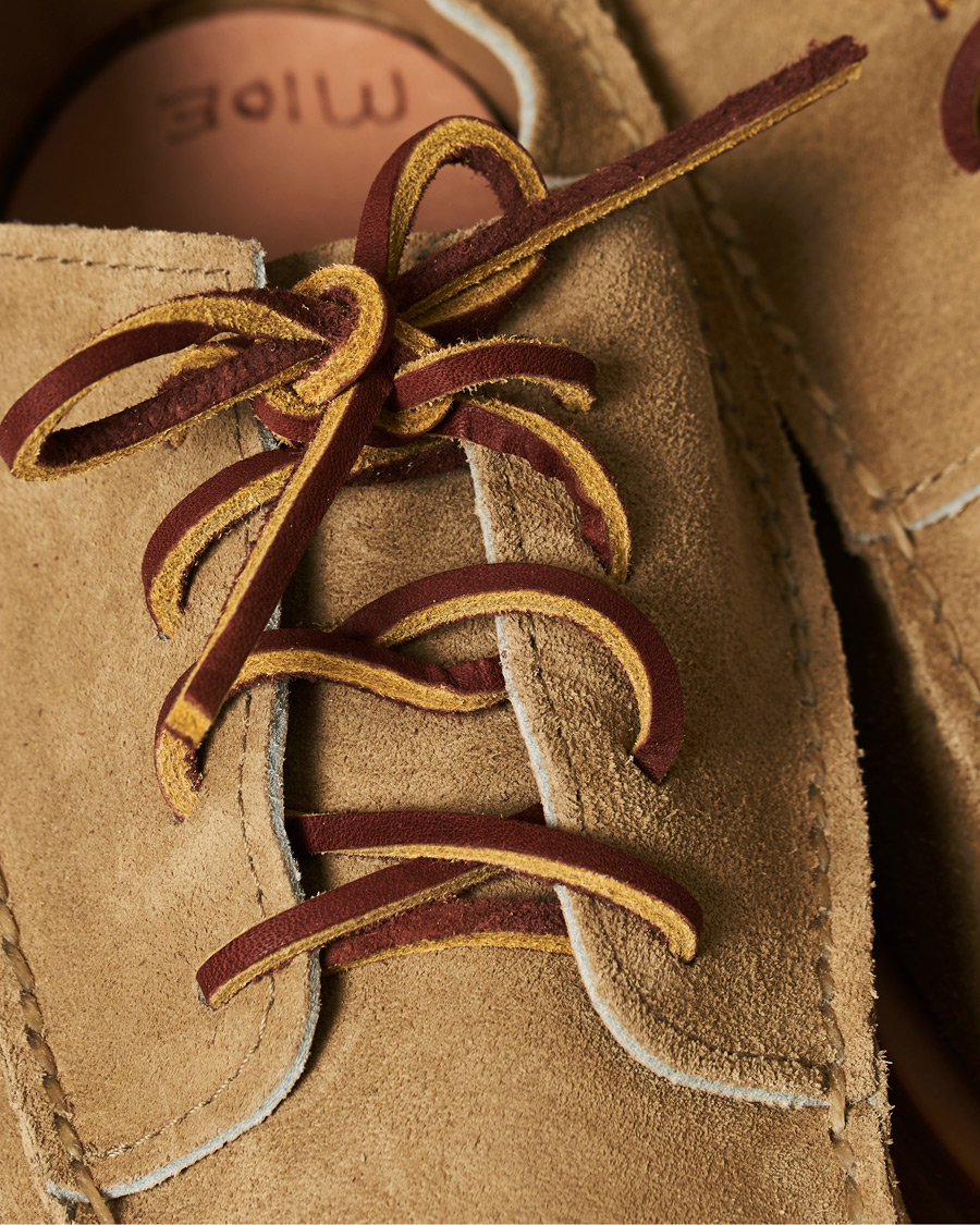 Herre | Yuketen All Handsewn Maine Guide Ox Khaki Suede | Yuketen | All Handsewn Maine Guide Ox Khaki Suede