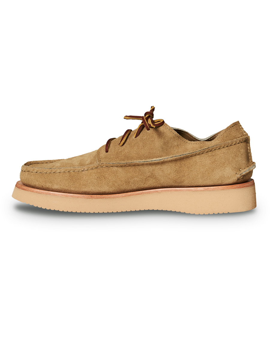 Herre | Yuketen All Handsewn Maine Guide Ox Khaki Suede | Yuketen | All Handsewn Maine Guide Ox Khaki Suede