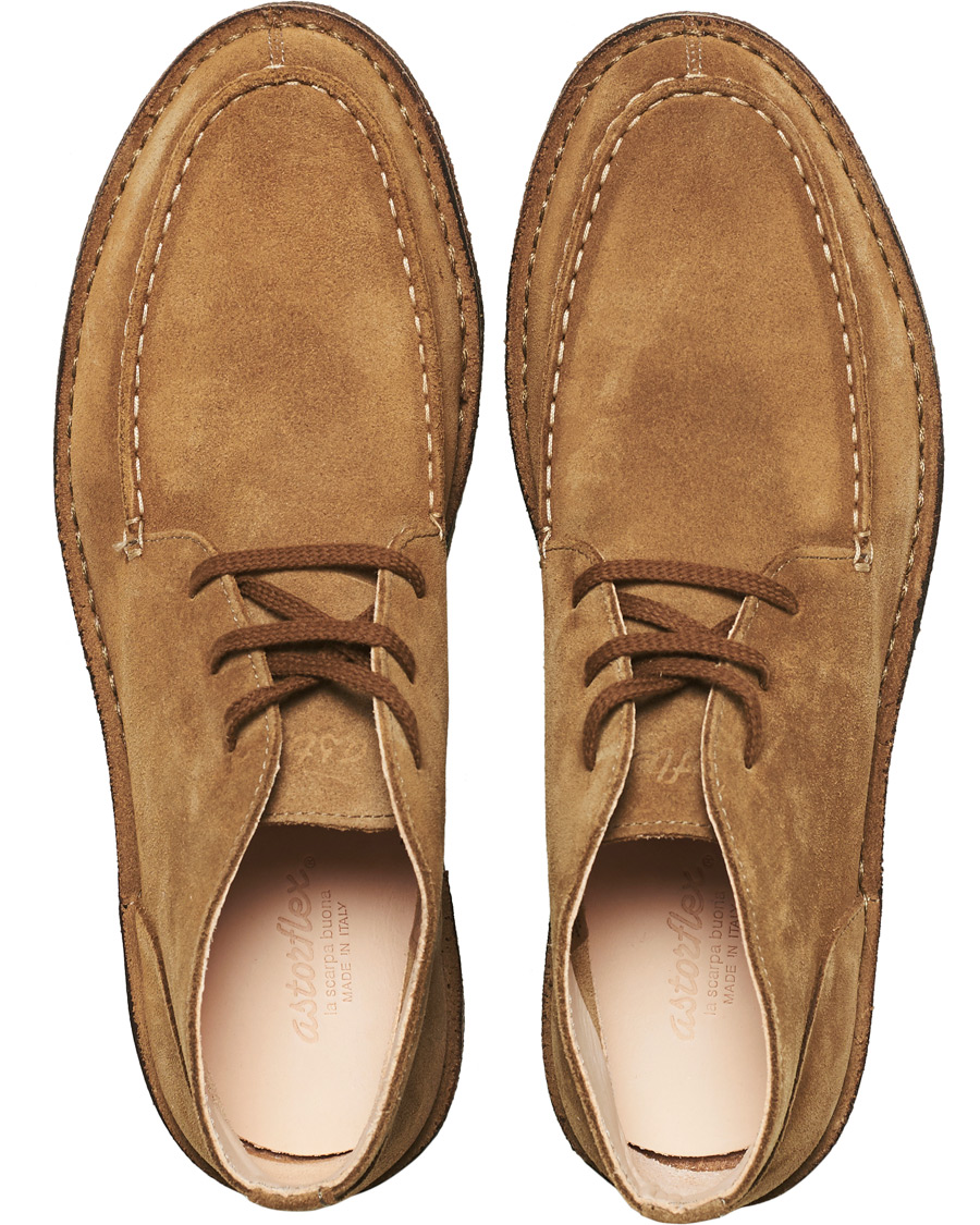 Herre | Astorflex Dukeflex Chukka Boot Khaki Suede | Astorflex | Dukeflex Chukka Boot Khaki Suede