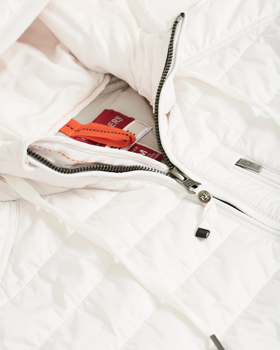 Herre | Jakker | Parajumpers | Ivor Fleece & Puffer Hooded Jacket White Cream L