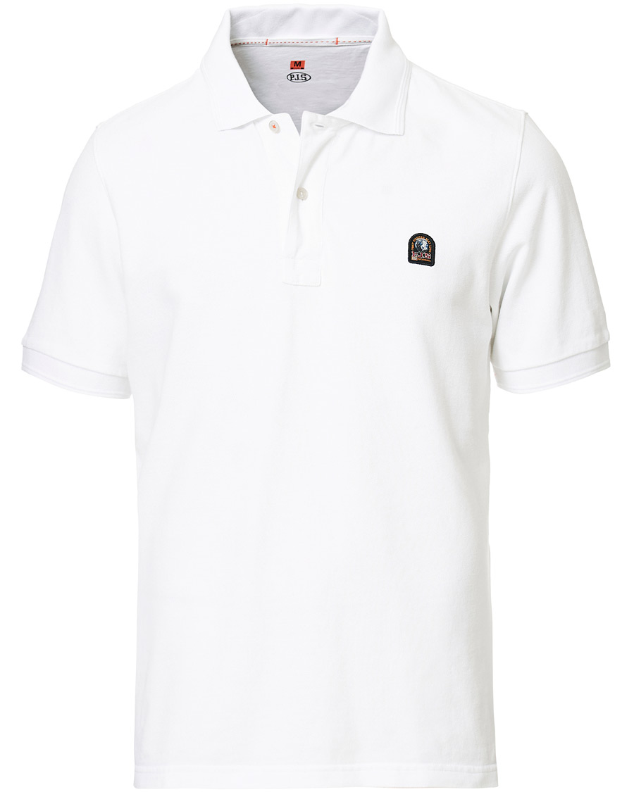 Herre | Pikéer | Parajumpers | Patch Polo White Cream XL
