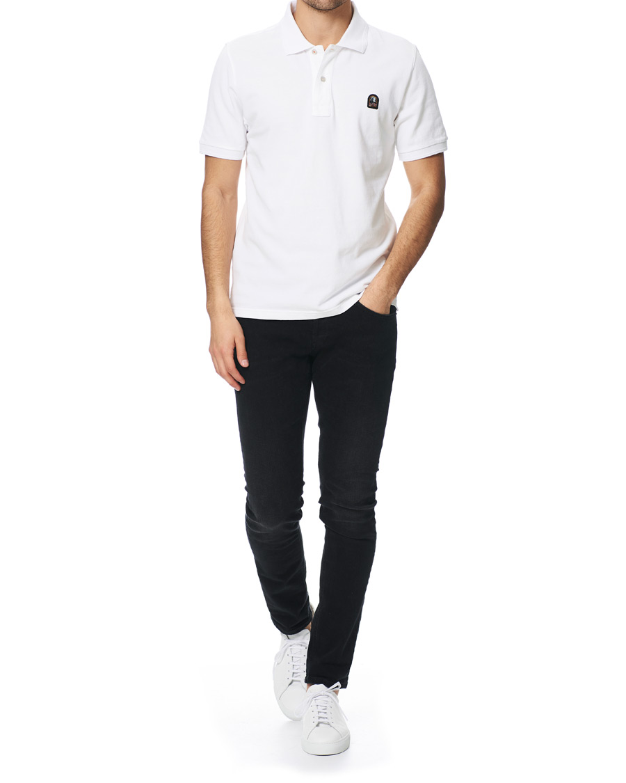 Herre | Pikéer | Parajumpers | Patch Polo White Cream XL
