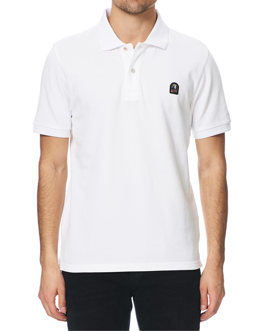 Herre | Pikéer | Parajumpers | Patch Polo White Cream XL