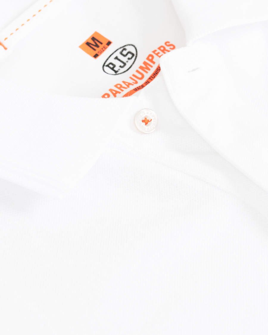 Herre | Pikéer | Parajumpers | Patch Polo White Cream XL
