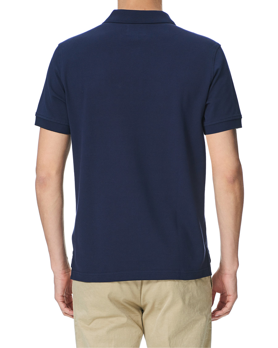 Herre | Pikéer | Kent & Curwen | Small Rose Polo Navy