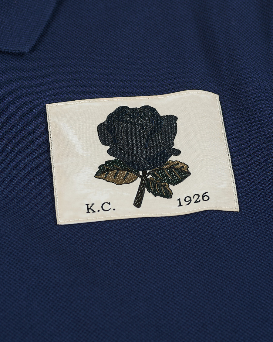 Herre | Pikéer | Kent & Curwen | Small Rose Polo Navy