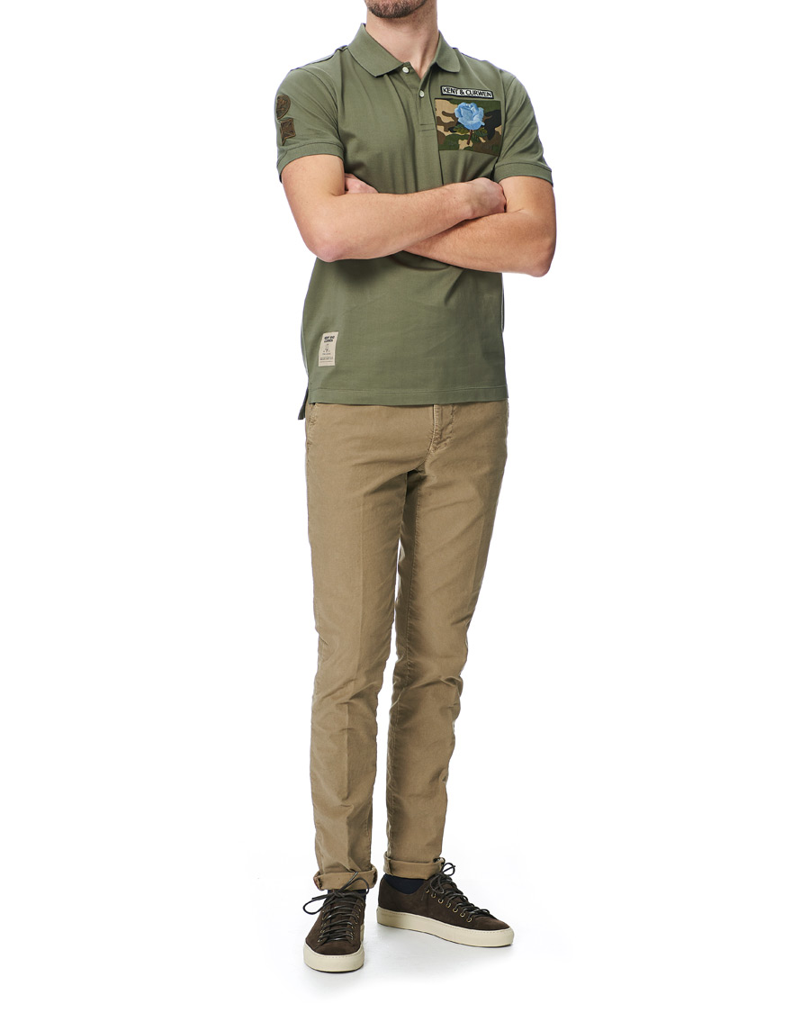 Herre | Pikéer | Kent & Curwen | Lowther Logo Polo Pingrove