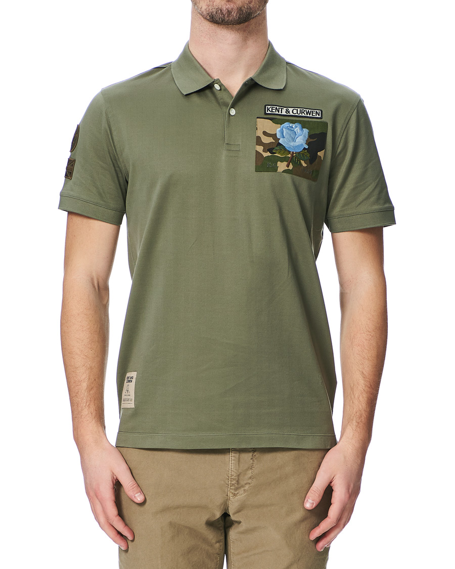 Herre | Pikéer | Kent & Curwen | Lowther Logo Polo Pingrove