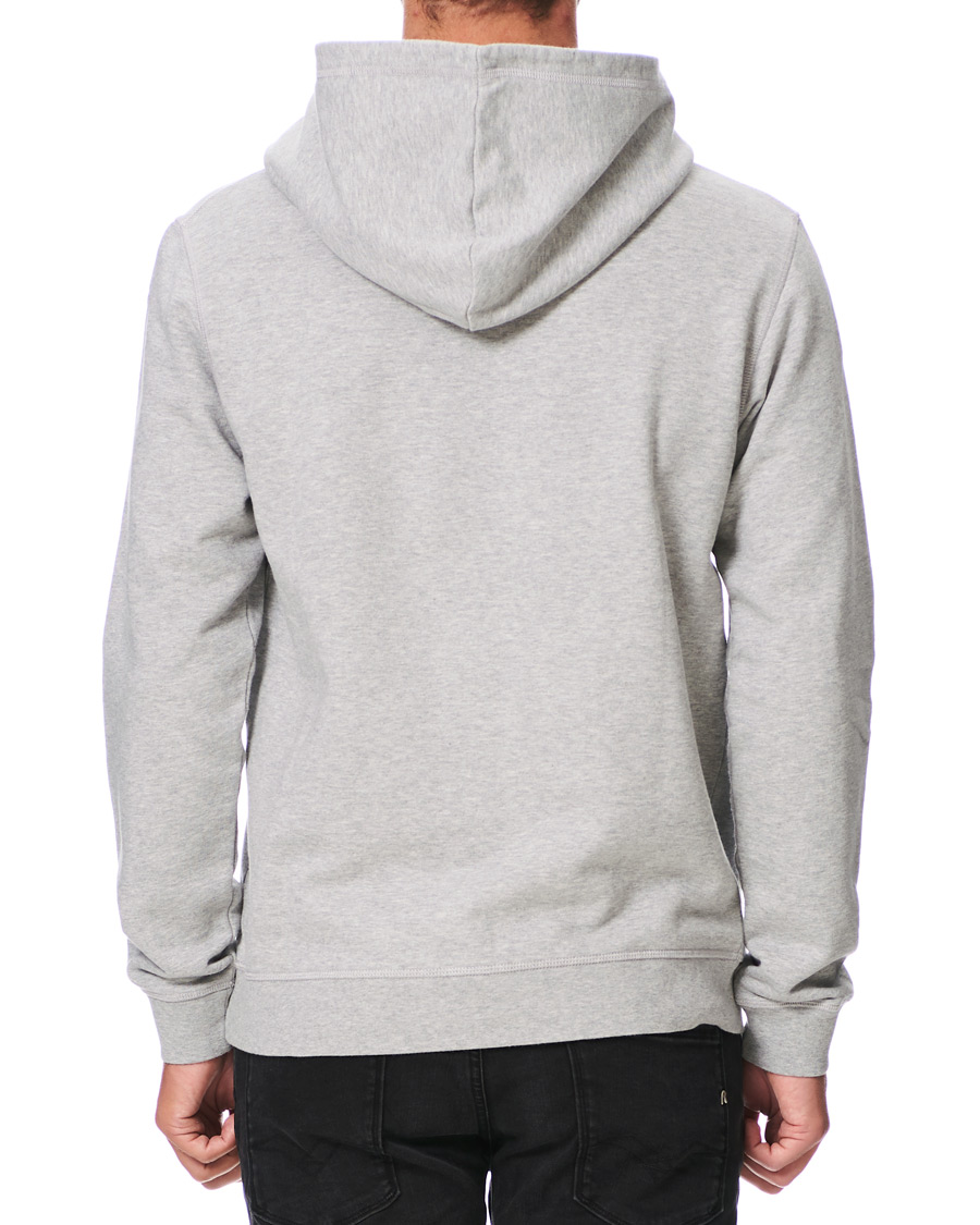 Herre | Gensere | Kent & Curwen | Rose Embroidered Hoodie Grey