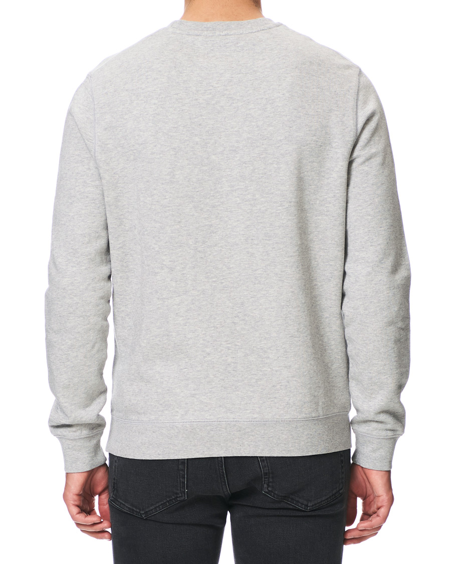 Herre | Gensere | Kent & Curwen | Rose Embroidered Sweatshirt Grey