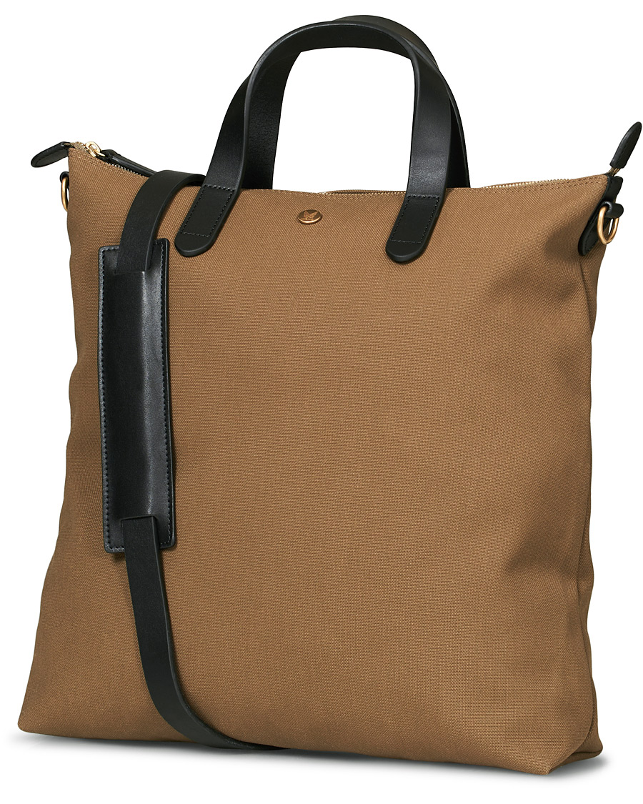 Herre | Mismo M/S Canvas Shopper Khaki/Black | Mismo | M/S Canvas Shopper Khaki/Black