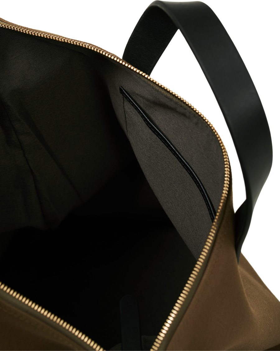 Herre | Mismo M/S Canvas Shopper Khaki/Black | Mismo | M/S Canvas Shopper Khaki/Black