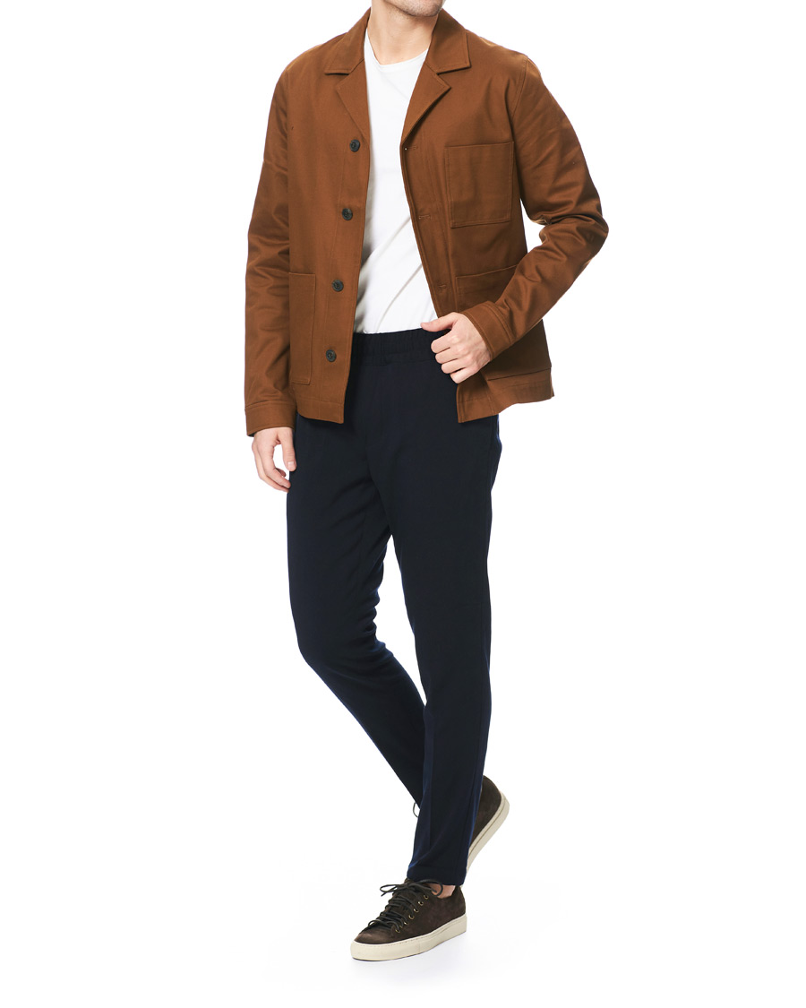 Herre | Skjorter | Samsøe Samsøe | Samsøe & Samsøe Cotton New Worker Jacket Monks Robe
