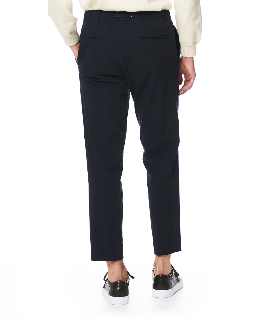 Herre | Bukser | Samsøe Samsøe | Samsøe & Samsøe Agnar Cropped Cotton Trousers Night Sky