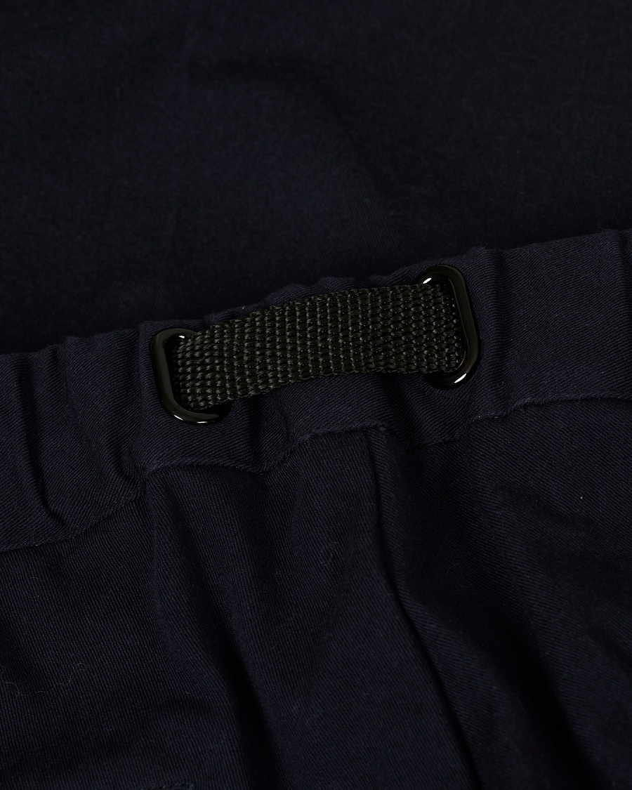 Herre | Bukser | Samsøe Samsøe | Samsøe & Samsøe Agnar Cropped Cotton Trousers Night Sky
