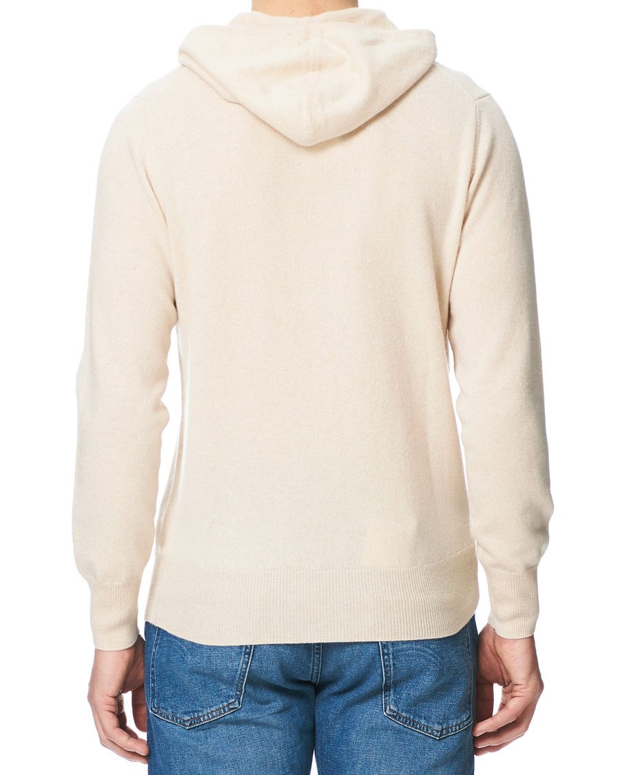 Herre | Gensere | Soft Goat | Cashmere Hoodie Beige