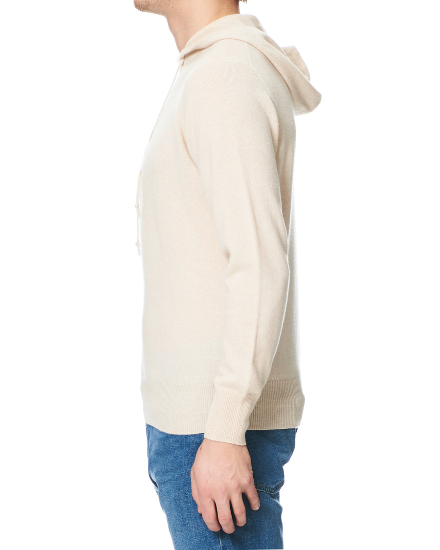 Herre | Gensere | Soft Goat | Cashmere Hoodie Beige