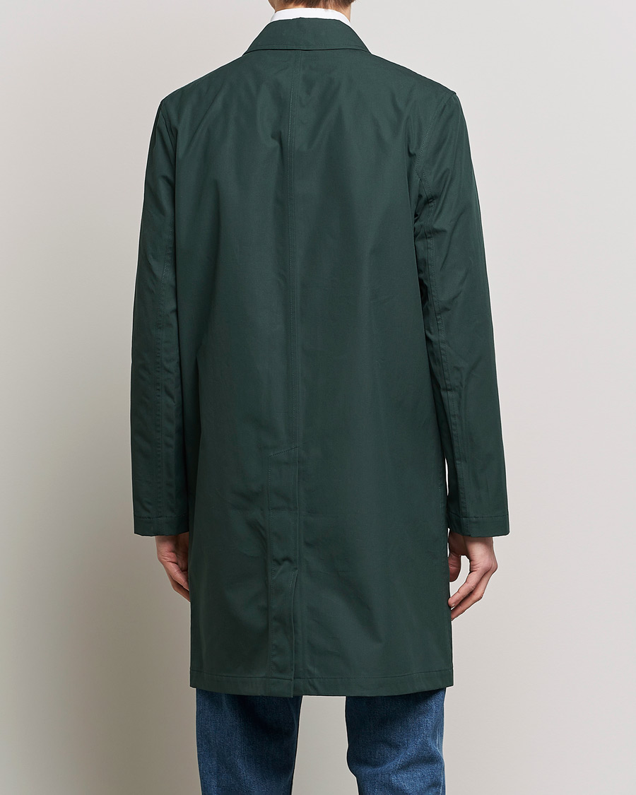 Herre | Jakker | Private White V.C. | Unlined Cotton Ventile Mac Coat 3.0 Racing Green