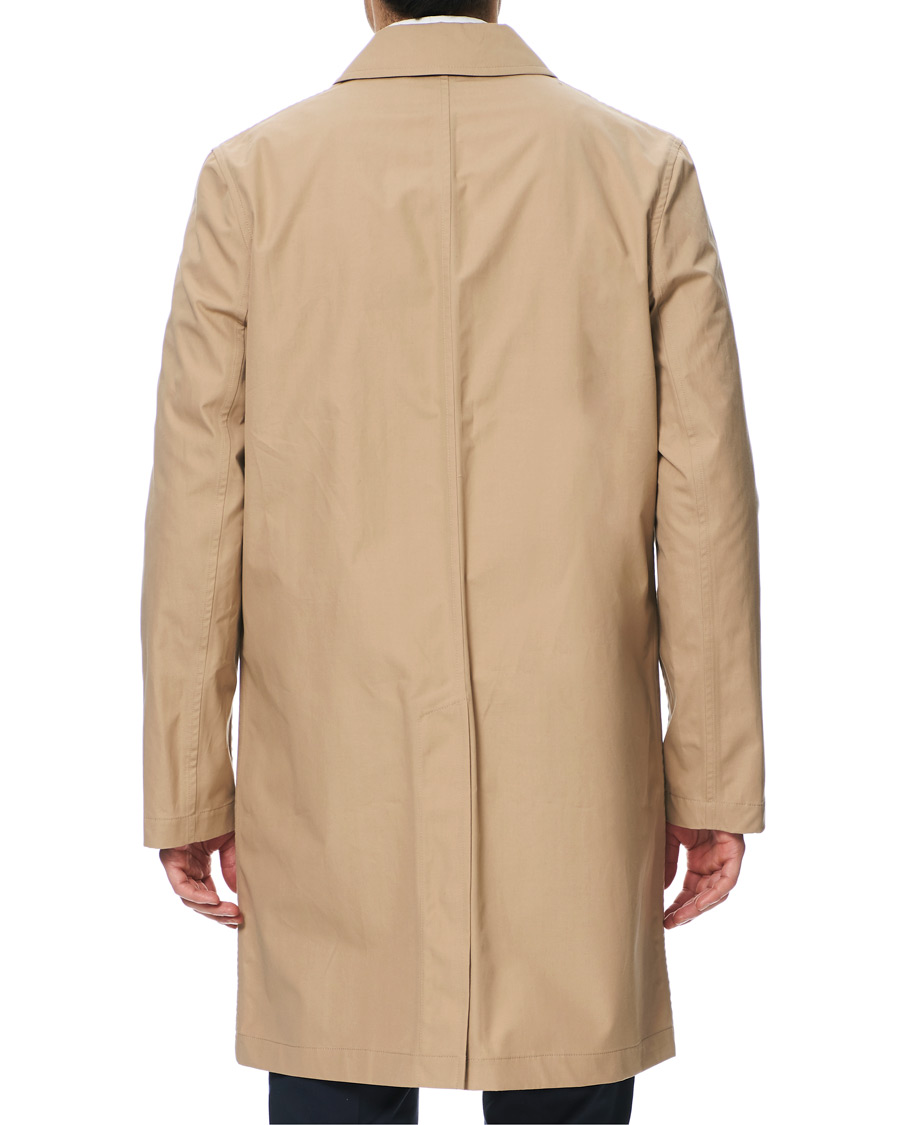 Herre | Jakker | Private White V.C. | Unlined Cotton Ventile Mac Coat 3.0 Sand