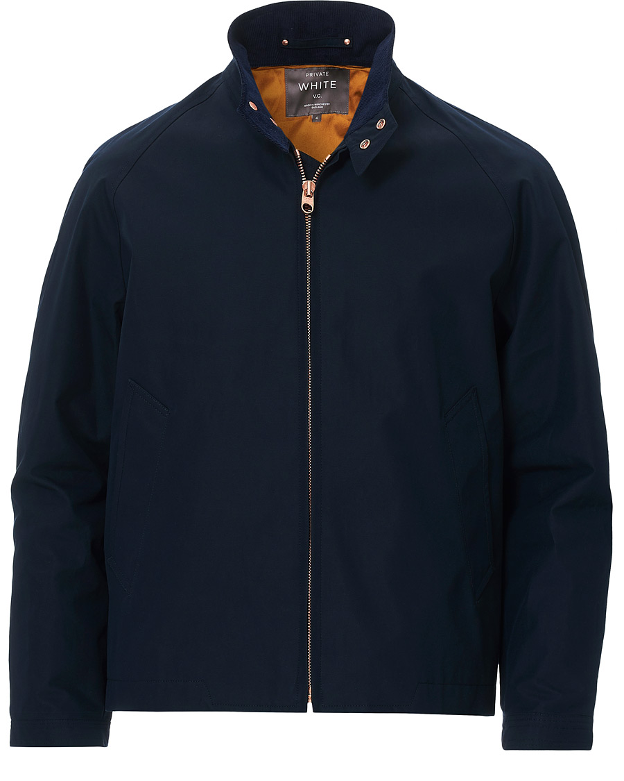 Herre | Jakker | Private White V.C. | Ventile Harrington Jacket 3.0 Midnight
