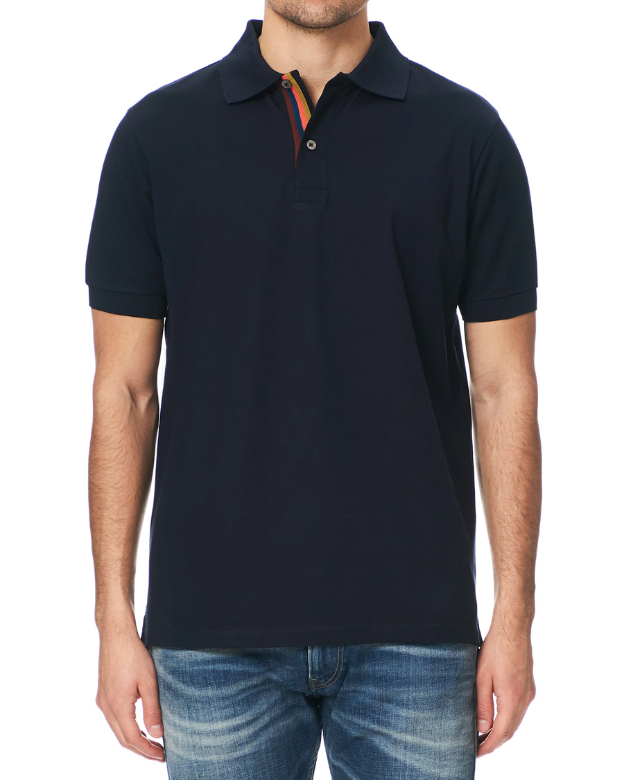 Herre | Pikéer | Paul Smith | Placket Stripe Polo Navy