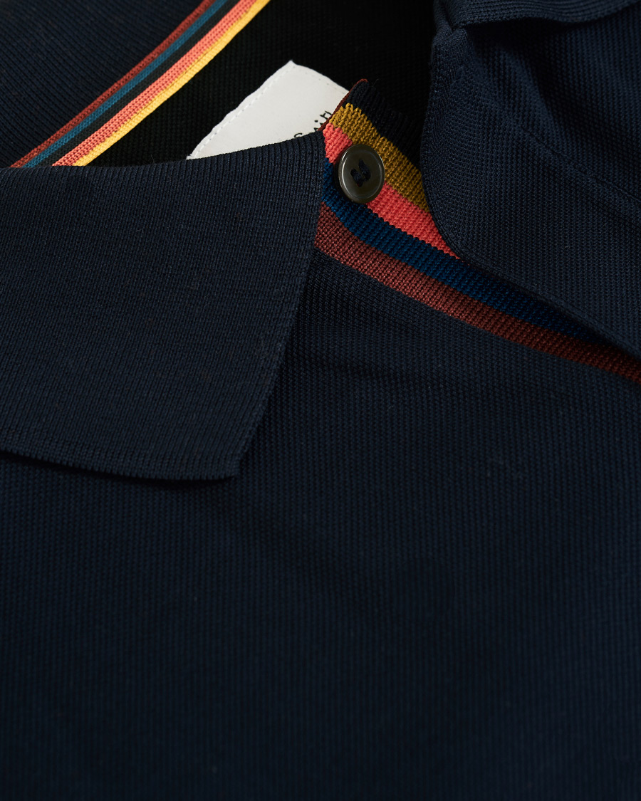 Herre | Pikéer | Paul Smith | Placket Stripe Polo Navy