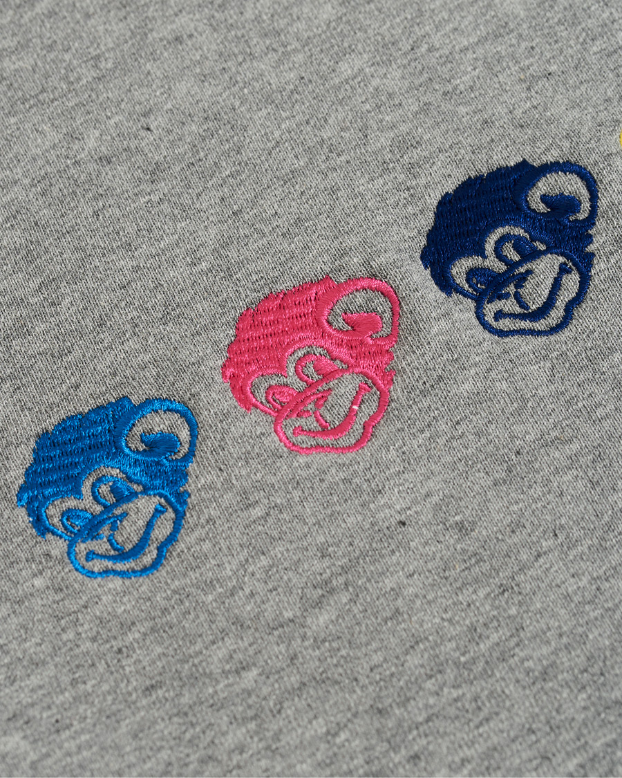 Herre | Gensere | PS Paul Smith | Monkeys Sweatshirt Grey Melange